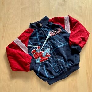 Y2K SpiderMan mid season jacket 4T